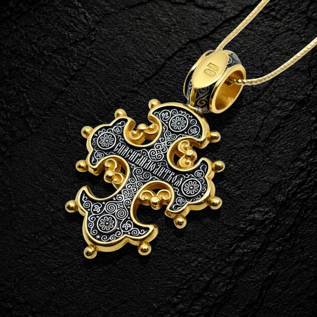 Kristuse ristilöömine. Tropar Eluandvale Ristile. Õigeusu rist